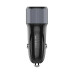 Автомобильное зарядное устройство LDNIO C510Q 2*USB（A,C) Type-C Чёрный