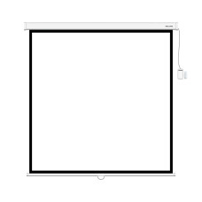 Экран моторизированный Deluxe DLS-E213x (84"х84"), Ø - 118", Раб. поверхность 205х205 см., 1:1