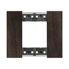 Рамка декоративная Bticino KA4802LG Living Now 2 модуля "Орех"