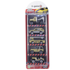 Набор машинок X-Game XGCM5D (5 машинок в уп.) Набор машинок X-Game XGCM5D (5 машинок в уп.)