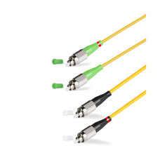 Патч Корд Оптоволоконный FC/UPC-FC/APC SM 9/125 Duplex 2.0мм 1 м Патч Корд Оптоволоконный FC/UPC-FC/APC SM 9/125 Duplex 2.0мм 1 м