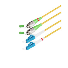 Патч Корд Оптоволоконный FC/APC-LC/UPC SM 9/125 Duplex 2.0мм 1 м Патч Корд Оптоволоконный FC/APC-LC/UPC SM 9/125 Duplex 2.0мм 1 м