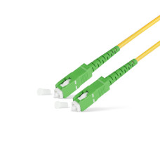 Патч Корд Оптоволоконный SC/APC-SC/APC SM 9/125 Simplex 2.0мм 1 м Патч Корд Оптоволоконный SC/APC-SC/APC SM 9/125 Simplex 2.0мм 1 м