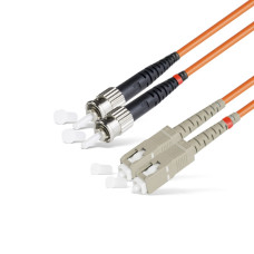 Патч Корд Оптоволоконный SC/UPC-ST/UPC MM OM1 62.5/125 Duplex 3.0мм 1 м Патч Корд Оптоволоконный SC/UPC-ST/UPC MM OM1 62.5/125 Duplex 3.0мм 1 м