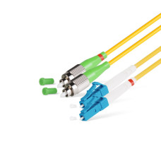 Патч Корд Оптоволоконный FC/APC-LC/UPC SM 9/125 Duplex 3.0мм 1 м Патч Корд Оптоволоконный FC/APC-LC/UPC SM 9/125 Duplex 3.0мм 1 м