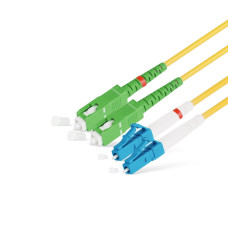 Патч Корд Оптоволоконный SC/APC-LC/UPC SM 9/125 Duplex 3.0мм 1 м Патч Корд Оптоволоконный SC/APC-LC/UPC SM 9/125 Duplex 3.0мм 1 м