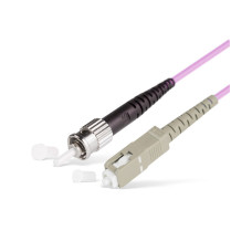 Патч Корд Оптоволоконный SC/UPC-ST/UPC MM OM3 50/125 Simplex 3.0мм 1 м Патч Корд Оптоволоконный SC/UPC-ST/UPC MM OM3 50/125 Simplex 3.0мм 1 м