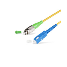 Патч Корд Оптоволоконный FC/APC-SC/UPC SM 9/125 Simplex 3.0мм 1 м Патч Корд Оптоволоконный FC/APC-SC/UPC SM 9/125 Simplex 3.0мм 1 м