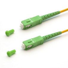 Патч Корд Оптоволоконный SC/APC-SC/APC SM 9/125 Simplex 3.0мм 1 м Патч Корд Оптоволоконный SC/APC-SC/APC SM 9/125 Simplex 3.0мм 1 м