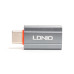 Переходник LDNIO LC140 USB A на USB Type-C Адаптер Серый Переходник LDNIO LC140 USB A на USB Type-C Адаптер Серый