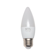 Эл. лампа светодиодная SVC LED C35-7W-E27-3000K, Тёплый Эл. лампа светодиодная SVC LED C35-7W-E27-3000K, Тёплый