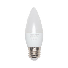 Эл. лампа светодиодная SVC LED C35-9W-E27-3000K, Тёплый Эл. лампа светодиодная SVC LED C35-9W-E27-3000K, Тёплый