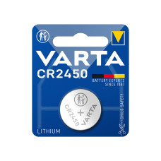 Батарейка VARTA Professional Electronics CR2450 3V 1 шт в блистере Батарейка VARTA Professional Electronics CR2450 3V 1 шт в блистере